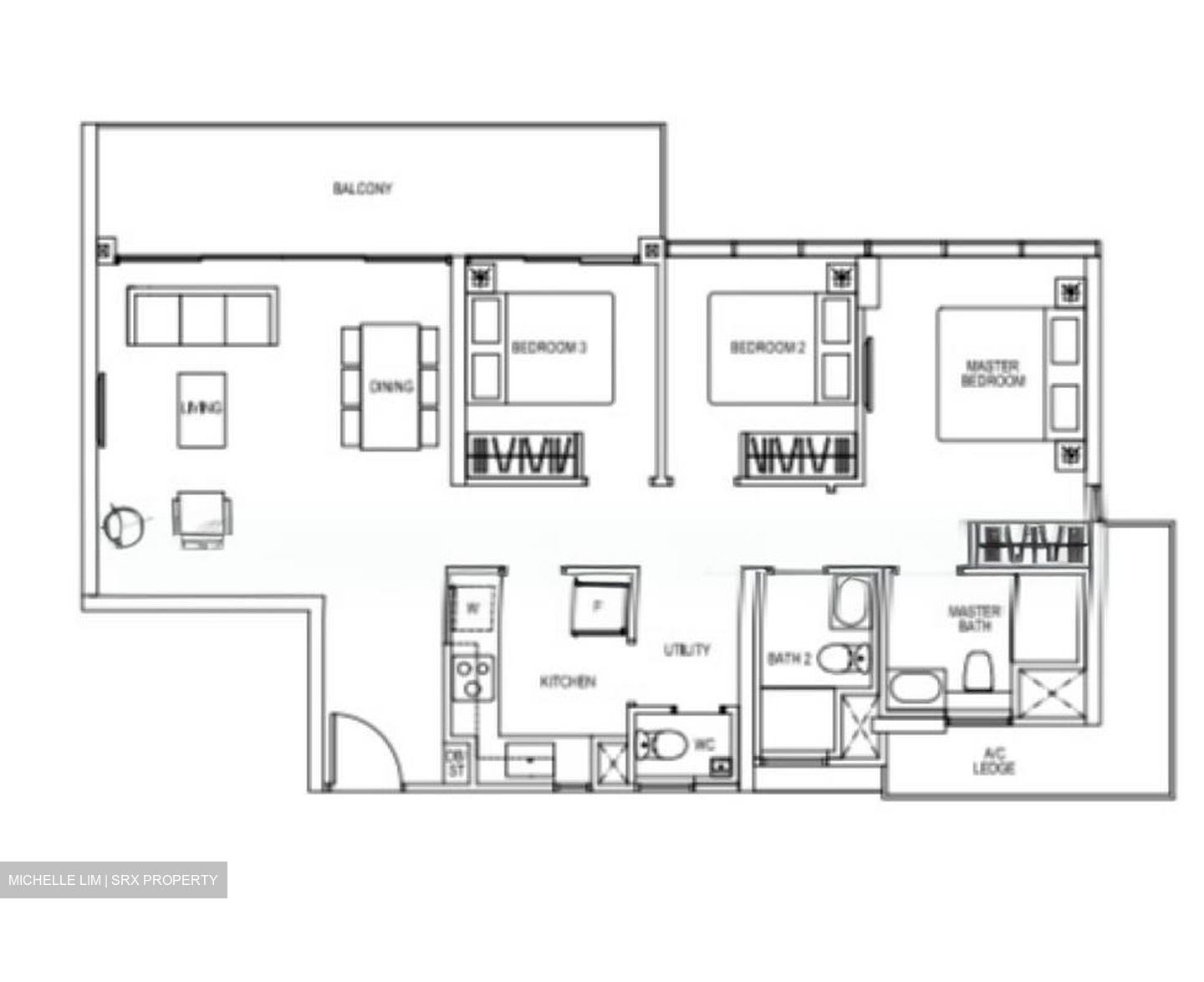 The Poiz Residences (D13), Apartment #555742481